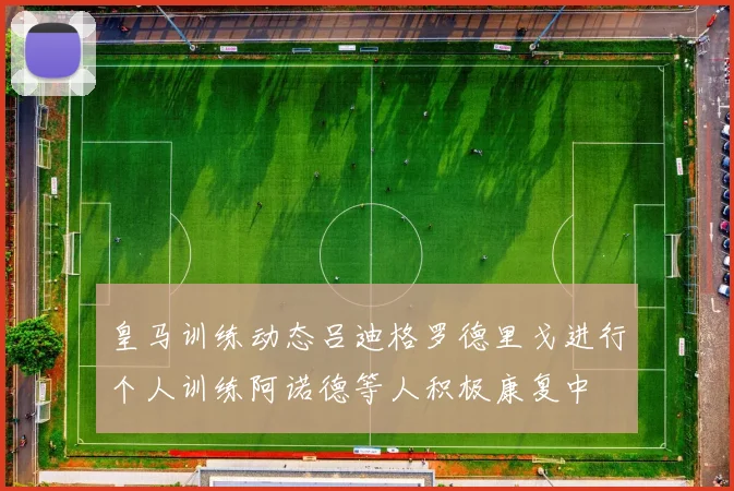 皇马训练动态吕迪格罗德里戈进行个人训练阿诺德等人积极康复中
