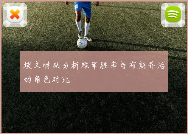 埃文特纳分析绿军胜率与布朗乔治的角色对比